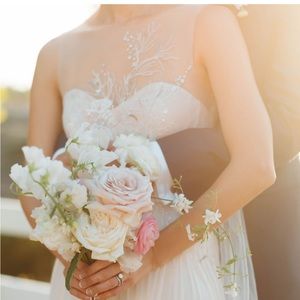 Monique Lhuillier "Fairy" Wedding Gown